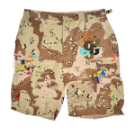 Gallery Dept G Patch Chocolate Chip Desert Camo Cargo Shorts
