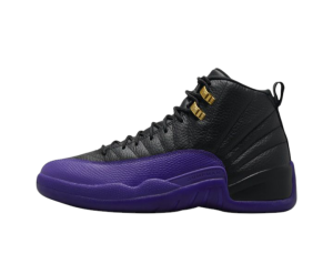 Nike air jordan retro 12 black field purple
