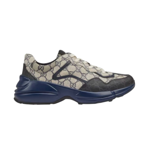 Gucci Rhyton gg print Lather and canva trainers