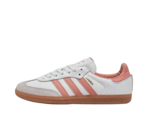 Adidas Samba Branco e Rosa