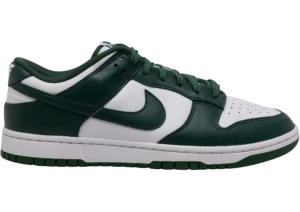 Tênis Nike Dunk Low Varsity Green "Michigan State" Verde