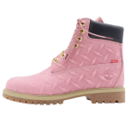 Timberland x Supreme Diamond Plate 6 Inch Premium Bota impermeável 'Rosa - 23FW'