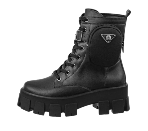 Coturno Prada Feminino com bolsinha