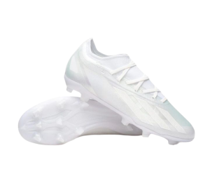 adidas Crazyfast Pro FG Nuvem Branco Prata Metálico