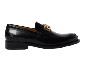 VERSACE Greca Loafer 'Ouro Preto'