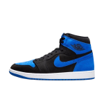 Jordan 1 Retro High OG Preto/Azul Royal-Branco