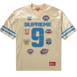 Camiseta Supreme Championships Football Jersey (FW23) Red Size Largo estampado Logo