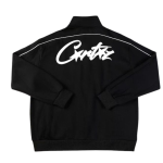 Conjunto Corteiz preto Vintage com estampa Corteiz na parte posterior