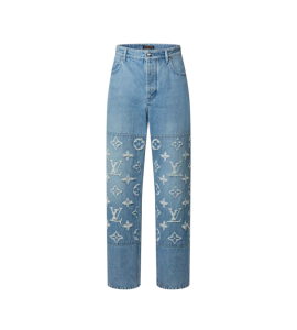 Calças Louis Vuitton Denim Skate Jeans baggy