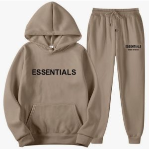 Conjunto castanho Fear Of God Essentials Core Collection Sweatpant