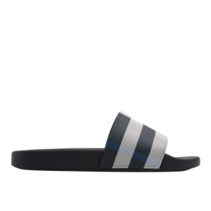 Chinelos Burberry Furley Preto e Branco