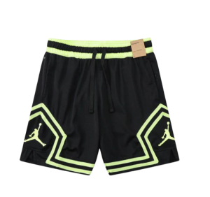 Jordan Dri-Fit Sport Diamond Shorts verde choque