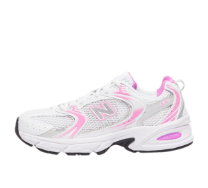 New Balance 530 Branco com Framboesa e Cinza Brighton