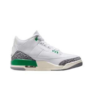 Air Jordan 3 Feminino Verde da Sorte