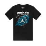 Camiseta Jordan Sport 85 Masculina Preta Azul-petróleo