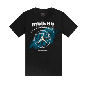 Camiseta Jordan Sport 85 Masculina Preta Azul-petróleo