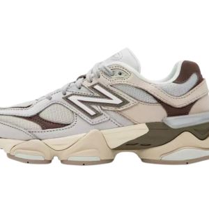 Tênis New Balance 9060 - Masculino e Feminino - Branco Marrom