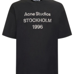 Acne Studios Camiseta com estampa do logotipo Estocolmo 1996
