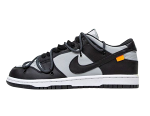 Nike Dunk Low Off-White Preto Cinza