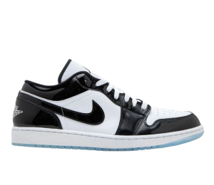 Marca: Jordan 4.3 4,3 de 5 estrelas (37) Tênis Nike Air Jordan 1 Low Masculino, branco e preto