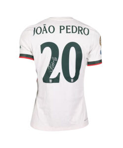 Camisa Chelsea II 25/26 Away Torcedor Masculina Branca João Pedro 20