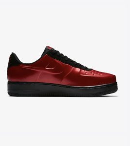 Nike Air Force 1 Foamposit vermelho