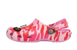 Crocs Classic Clog A Bathing Ape ABC Camo Pink