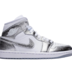 Tênis Air Jordan 1 Mid SE "Metallic Silver"