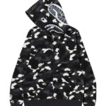 A Bathing Ape (BAPE) – City Camo Shark Full Zip Hoodie
