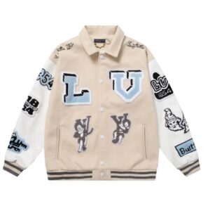 Louis Vuitton Bugs Bunny Varsity Jacket (Branca)