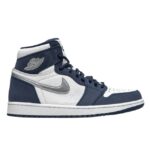 Air Jordan 1 Retro High CO.JP 'Midnight Navy' 2020 descrição ponto a ponto