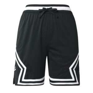 JORDAN DIAMANTE Sport Dri-fit Stripe para homens, na cor preta.