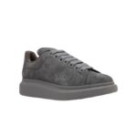 McQueen Tênis masculino cinza oversized de cano baixo