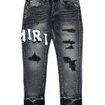 calça jeans preta Amiri