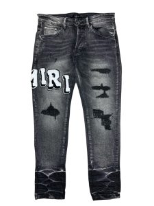 calça jeans preta Amiri