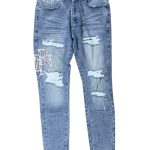 AMIRI Varsity Ripped Skinny Jeans